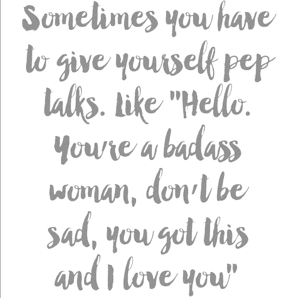 Pep talks💎
